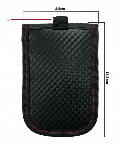 6 WARSTW BLOKUJĄCYCH Pokrowiec na Klucze Kluczyk KEYLESS OCHRONA RFID na Arena.pl