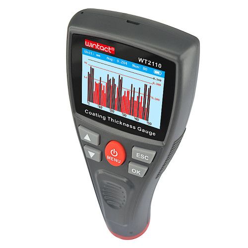 MIERNIK CZUJNIK GRUBOŚCI POWŁOKI LAKIERU WT2110 na Arena.pl