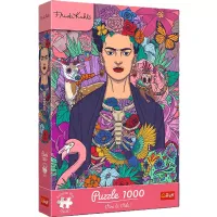 Puzzle artystyczne Frida Kahlo Kwitnąca dusza Trefl Premium 1000 elementów