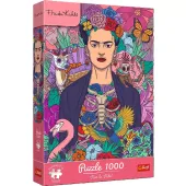 Puzzle artystyczne Frida Kahlo Kwitnąca dusza Trefl Premium 1000 elementów