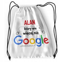 Plecak Sportowy Szkolny Dla Alana Syna Dziecka Z Nadrukiem Ze Zdjęciem