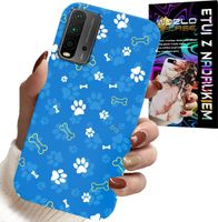 ETUI DO XIAOMI REDMI 9T - ŁAPKI KOŚCI PIES PATROL WZORY DLA DZIECI
