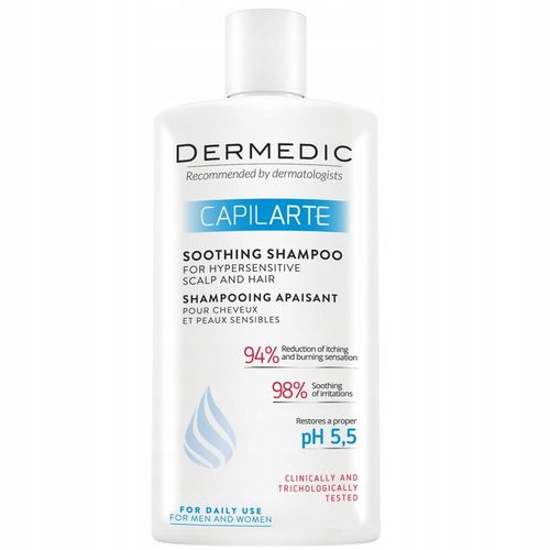 DERMEDIC CAPILARTE 300 ml Szampon Kojący na Arena.pl