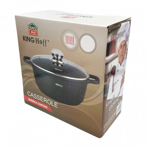 kinghoff garnek marmurowy 28cm kh-1597 6,5l na Arena.pl