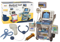 Zestaw Małego Doktora Stetoskop Światła Niebieski