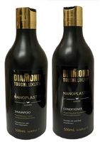 DIAMOND TOUCH LUXURY Zestaw szampon+odżywka po zabiegu nanoplastii 2x 500ml