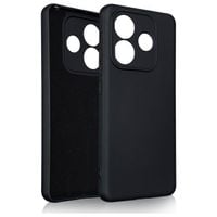 beline etui silicone xiaomi redmi note   14 czarny/black