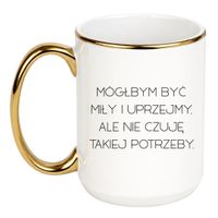 Duży Biało-Złoty 450 ml