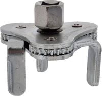 Geko klucz do filtrów olejowych 1/2" 62-120mm trzypunktowy G02551