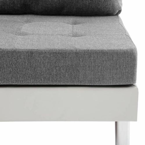 Sofa Modułowa, Sztuczna Skóra, Biała na Arena.pl