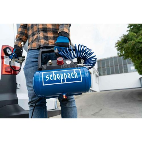 Kompresor Powietrza Scheppach HC06 Poziomy 1200 W 6 L na Arena.pl