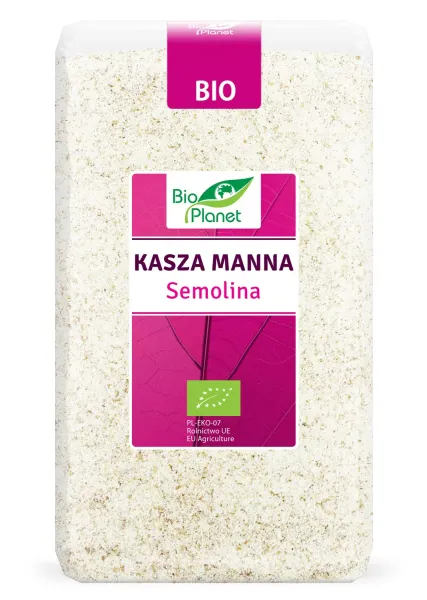 Kasza Manna BIO 1 kg - BIO Planet zdjęcie 1