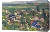 Obraz 60x40cm Auvers, Panoramic View, Paul Cezanne Vintage Salon
