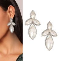 DUŻE lekkie okazałe kolczyki glam listki orientalne wizytowe DAMSKIE