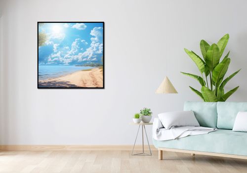 Plakat 90x90cm Letni Dzień na Arena.pl