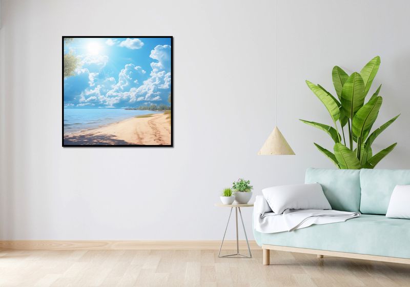 Plakat 90x90cm Letni Dzień zdjęcie 4