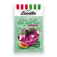 Lucatto Galaretka o smaku jeżyna-figa 70 g