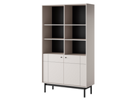 Nowoczesny Regał Otwarty z Szafkami 103 cm Kaszmir JAPI PS - 2 Kolory