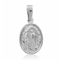 SREBRNY MEDALIK MATKA BOSKA FATIMSKA PRÓBA SREBRA 925