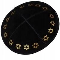 Jarmułka, Kipa Gwiazda Dawida złota