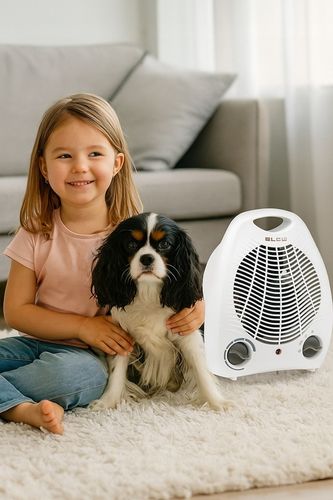 MOCNY TERMOWENTYLATOR ELEKTRYCZNY FARELKA GRZEJNIK TERMOSTAT PIECYK na Arena.pl