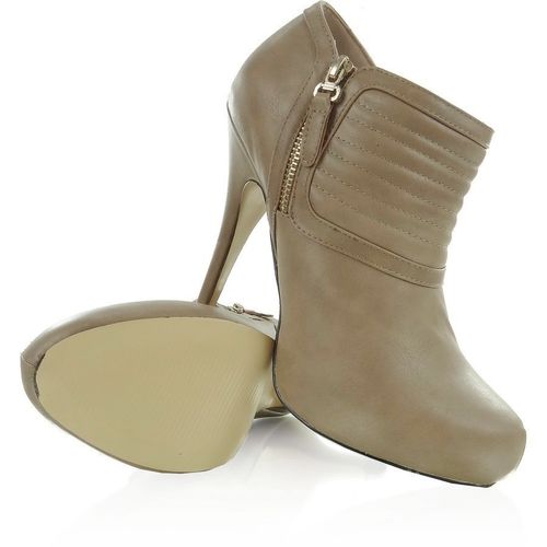 Botki na platformie 200-80 khaki - 39 na Arena.pl