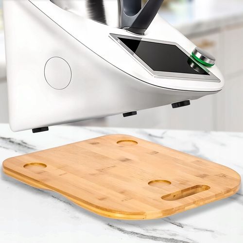 PODSTAWKA ŚLIZGOWA DESKA POD THERMOMIX TM5 TM6 PRZESUWNA OBROTOWA DREWNIANA na Arena.pl