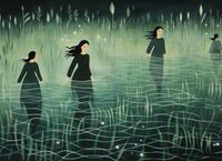 Plakat 55x40cm Pośród Ciszy