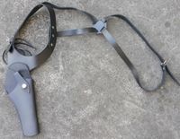 Kabura z szelkami do Rewolweru 5,5" Garbacz czarna