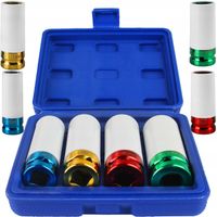 zestaw nasadek udarowych 1/2'' (17,19,21,22mm) bjc/do alufelg