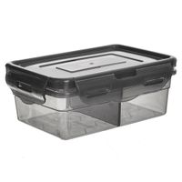 Pojemnik z uszczelką dzielony do przechowywania z pokrywką do żywności 500 ml