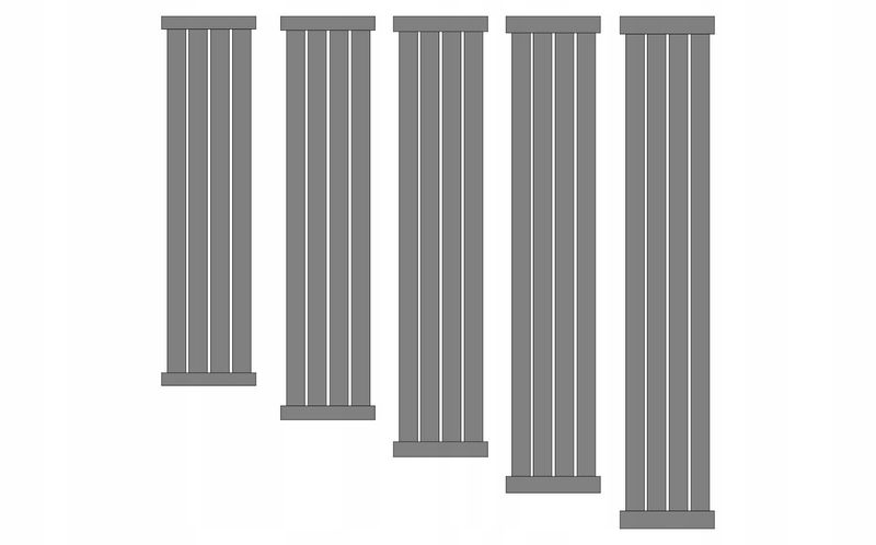 Grzejnik dekoracyjny LOTUS 160x30 QUARTZ 2 zdjęcie 13