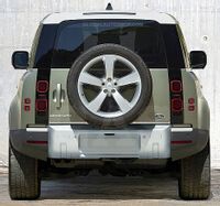 Land Rover Defender - Listwa CHROM Klapa bagażnika