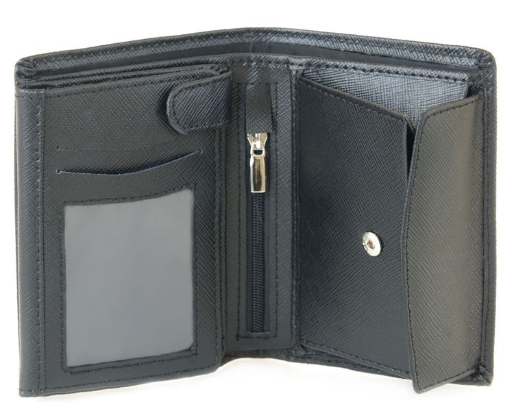 Portfel męski Abele - Amber Silver Czarny zdjęcie 3