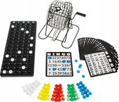 ZABAWKI DLA DZIECI GRA ZRĘCZNOŚCIOWA METALOWY BĘBEN LOTTO BINGO OD SFD