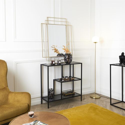 Regał Edison czarny M na Arena.pl