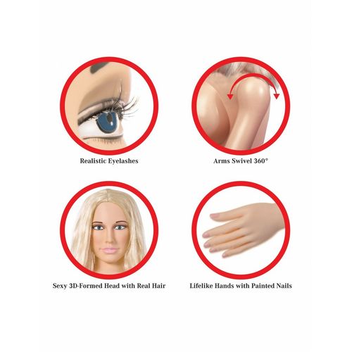 Nadmuchiwana lalka Hannah Harper Nova Rico na Arena.pl