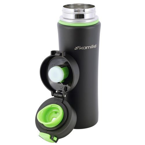 KUBEK TERMICZNY TERMOS STALOWY 100% SZCZELNY pojemny bidon KAMILLE 500 ml na Arena.pl