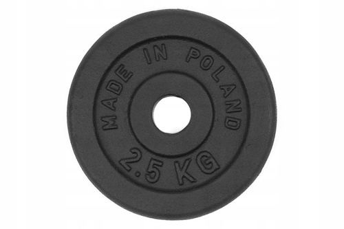 HANTLA ŻELIWNA 1x15kg hantel 15kg gryf obciążenie na Arena.pl