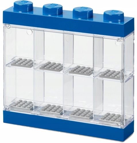 4065 - LEGO - Witryna Niebieska Na 8 Minifigurek na Arena.pl