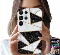 ETUI DO SAMSUNG GALAXY S25 ULTRA - ELEGANCKIE MODNE WZORY CASE + SZKŁO