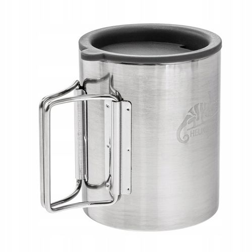 Kubek Termiczny Turystyczny HELIKON z przykrywką STAL NIERDZEWNA 250ml na Arena.pl