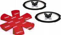 Szklane pokrywki TEFAL Ingenio 24/28 cm separatory