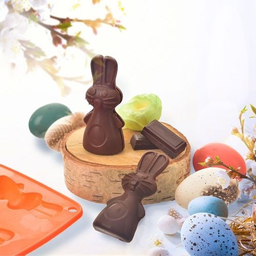 silikonowa forma zajączki do ciasteczek pralinek na Arena.pl