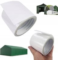 TAŚMA DO NAPRAWY NAMIOTÓW PAWILONU 5m WODOODPORNA PRZEZROCZYSTA NIEWIDOCZNA