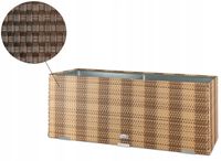 Donica tarasowa składana z technorattanu RD06