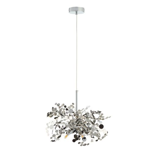 Lampa wisząca MONETTI chrom 40 cm na Arena.pl