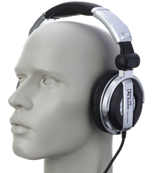 Słuchawki the t.bone TDJ 1000 64 Ohm DJ Studyjne zdjęcie 11