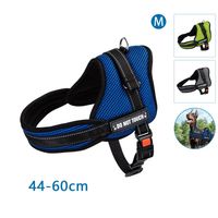Uprząż dla psa M wytrzymałe odblaskowe szelki obwód klatki 44-60 cm