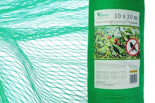 MOCNA SIATKA na PTAKI szpaki na BALKON DRZEWKA 10x10 m GRUBY SPLOT 20G na Arena.pl